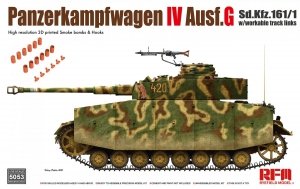 Rye Field Model 5053 Panzerkampfwagen IV Ausf. G Sd.Kfz. 161/1 w/with workable track links 1/35