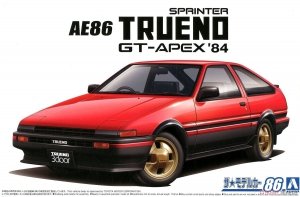 Aoshima 05969 TOYOTA AE86 SPRINTER TRUENO GT-APEX '84 1/24