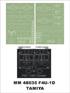 Montex MM48035 F4U1D Corsair TAMIYA