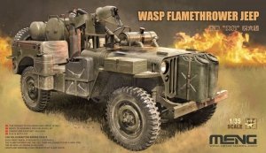 Meng Model VS-012 WASP Flamethrower Jeep 1/35