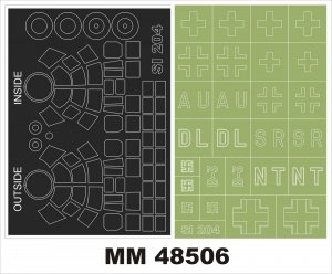 Montex MM48506 SIEBEL Si-204 SPECIAL HOBBY 1/48