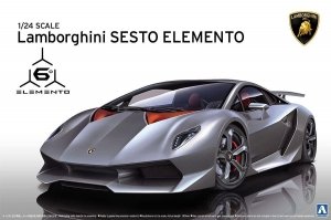 Aoshima 01074 Lamborghini Sesto Elemento 1/24