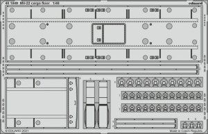 Eduard 481049 MV-22 cargo floor HOBBY BOSS 1/48