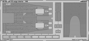 Eduard 48935 UH-1D cargo interior KITTY HAWK 1/48