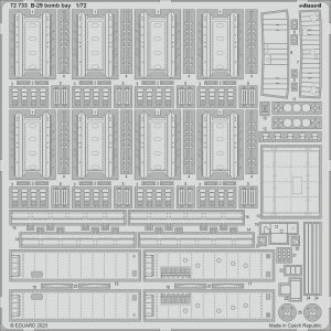 Eduard 72733 B-29 bomb bay HOBBY 2000, ACADEMY 1/72