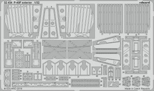 Eduard 32434 P-40F exterior 1/32 TRUMPETER