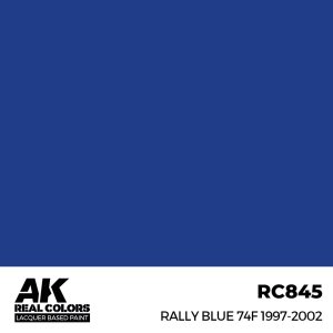 AK Interactive RC845 Rally Blue 74F 1997-2002 17 ml