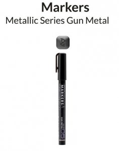 Gaahleri 45152 Metallic Series Marker Gun Metal