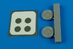 Aires 7224 Bf 109G-10/K wheels paint masks 1/72 Other