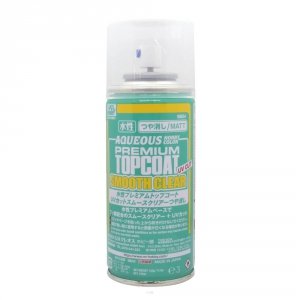 Mr.Hobby B-604 Aqueous Premium Top Coat UV-Cut Smooth Clear - Matt 170ml.