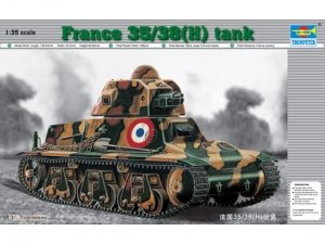Trumpeter 00351 France 35/38(H) TANK SA 18 37mm gun (1:35)