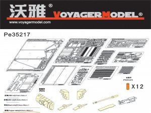 Voyager Model PE35217 IDF Shot Centurion MK 5/1 for AFV 35159 1/35