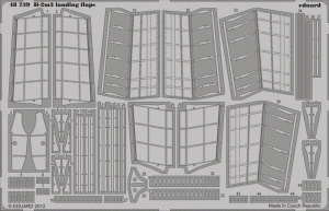 Eduard 48739 Il-2m3 landing flaps 1/48 Tamiya