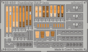 Eduard 32526 Seatbelts RAF late 1/32