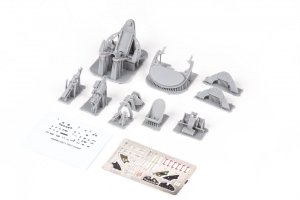 Eduard 648896 FM-2 cockpit w/ armoured headrest PRINT EDUARD 1/48