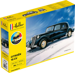 Heller 56763 STARTER KIT Citroën 15 CV 1/24