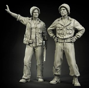 Panzer Art FI35-015 US Army PTO tankers Set 1/35