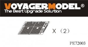 Voyager Model PE72003 WWII German Tiger I Grills & Gun Sight ( Dual Set) (For DRAGON Kit) 1/72