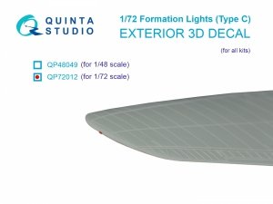 Quinta Studio QP72012 Formation Lights (Type C) (for all kits) 1/72