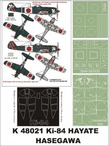 Montex K48021 Ki-84 Hayate 1/48