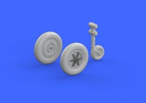 Eduard 648282 Bf 109F wheels EDUARD 1/48