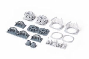 Eduard 6481013 B-26B/C engines PRINT for ICM 1/48