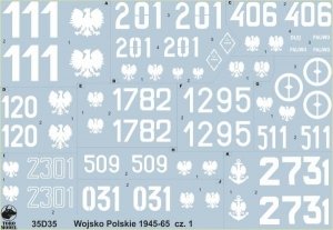 ToRo Model 35D35 - Polish Army 1945-65 vol.1 1/35