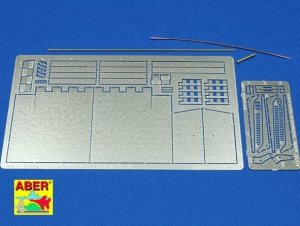 Aber 16039 Tiger II Vol.6 - Rear Fenders (1:16)