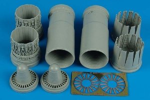 Aires 2119 EF 2000A early exhaust nozzles 1/32 Trumpeter