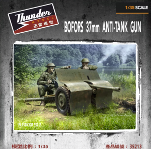Thunder Model 35213 Bofors 37 mm Anti-Tank Gun 1/35