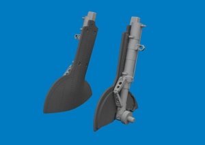 Eduard 6481169 Spitfire Mk. IX/ XVI undercarriage legs PRINT EDUARD 1/48