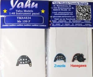 Yahu YMA4834 Me 109 F (Zvezda) 1:48