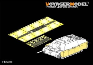 Voyager Model PEA358 WWII German Jagdpanzer IV Schurzen (For TAMIYA) 1/35