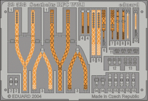 Eduard 32528 Seatbelts RFC WWI 1/32