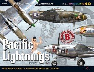 Kagero 15040 Pacific Lightnings Part I (kalkomania) PL/EN