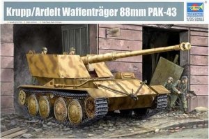Trumpeter 01587 Krupp / Ardelt Waffentrager 88 mm PAK-43 (1:35)