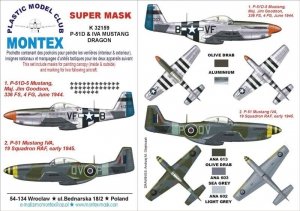 Montex K32159 P-51 MUSTANG IVA 1/32