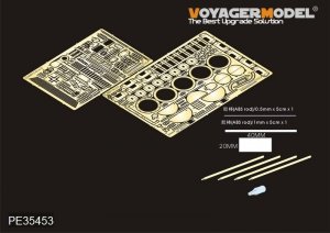 Voyager Model PE35453 WWII German Neubaufahrzeug Nr.3-5 For Trumpeter 05529 1/35