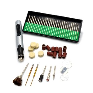 AK Interactive AK9539 CORDLESS ROTARY TOOL with ACCESSORIES