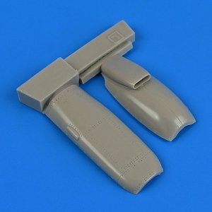 Quickboost QB72526 Spitfire Mk. IXc late engine covers for Eduard 1/72