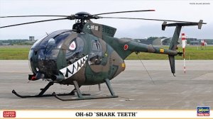 Hasegawa 07531 OH-6D Shark Teeth Limited Edition 1/48