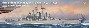 Very Fire VF700907 USS Des Moines CA-134 1/700