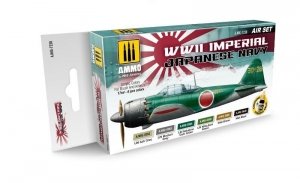 AMMO of Mig Jimenez 7230 WWII Imperial Japanese Navy Set 6x17ml
