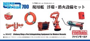 Fine Molds WA42 Lifebuoy Ring & Fire Extinguishing equipment for Modern Vessels 1/700