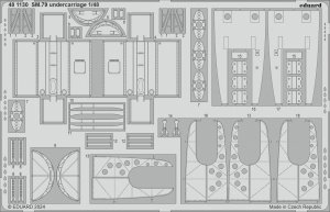 Eduard 481130 SM.79 undercarriage EDUARD 1/48