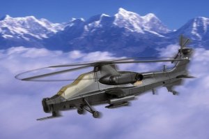 Hobby Boss 81904 WZ-10 Thunderbolt Snap Kit W/LED 200mm