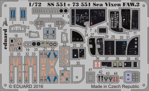 Eduard SS551 Sea Vixen FAW.2 CYBER HOBBY 1/72