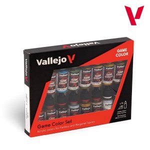 Vallejo 72188 Specialist Set - Game Color - Acrylic colors for Fantasy and Wargame figures 16x18ml