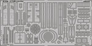 Eduard 48638 A-7A/B exterior HOBBY BOSS (1:48)