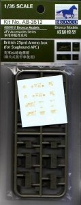 Bronco AB3512 25Prd Ammo Box Set 1/35